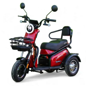 Двуместна електрическа триколка за възрастни max motors pudding 1800w, 48v, 20ah, ce сертификат