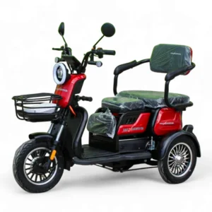 Електрическа триколка max motors x1 1500w, 48v, 20ah, червен металик