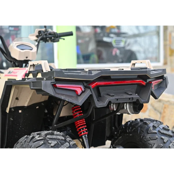 Двуместно бензиново atv bullmax zigo 150cc, Пустинна Буря, теглич, 7500rpm,55km/h