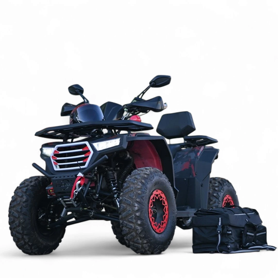 atv bullmax intruder 200cc, лебедка, теглич, подгрев на ръкохватките, red camouflage