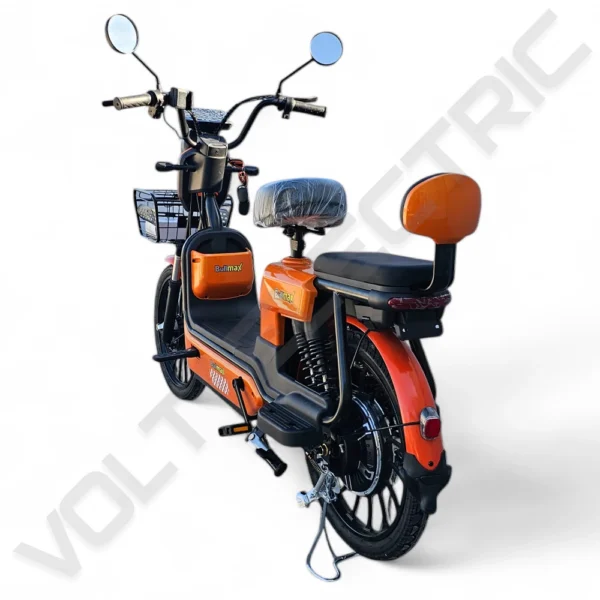 Двуместен електрически скутер педалетка bullmax fly, 20" джанти, 750w, 12ah, orange