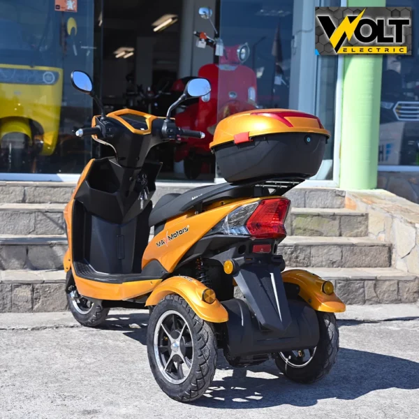 Електрически скутер триколка max motors sport 1500w orange