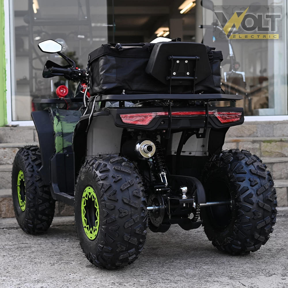 atv 200cc bullmax r n d автоматик, лебедка, теглич, green camouflage