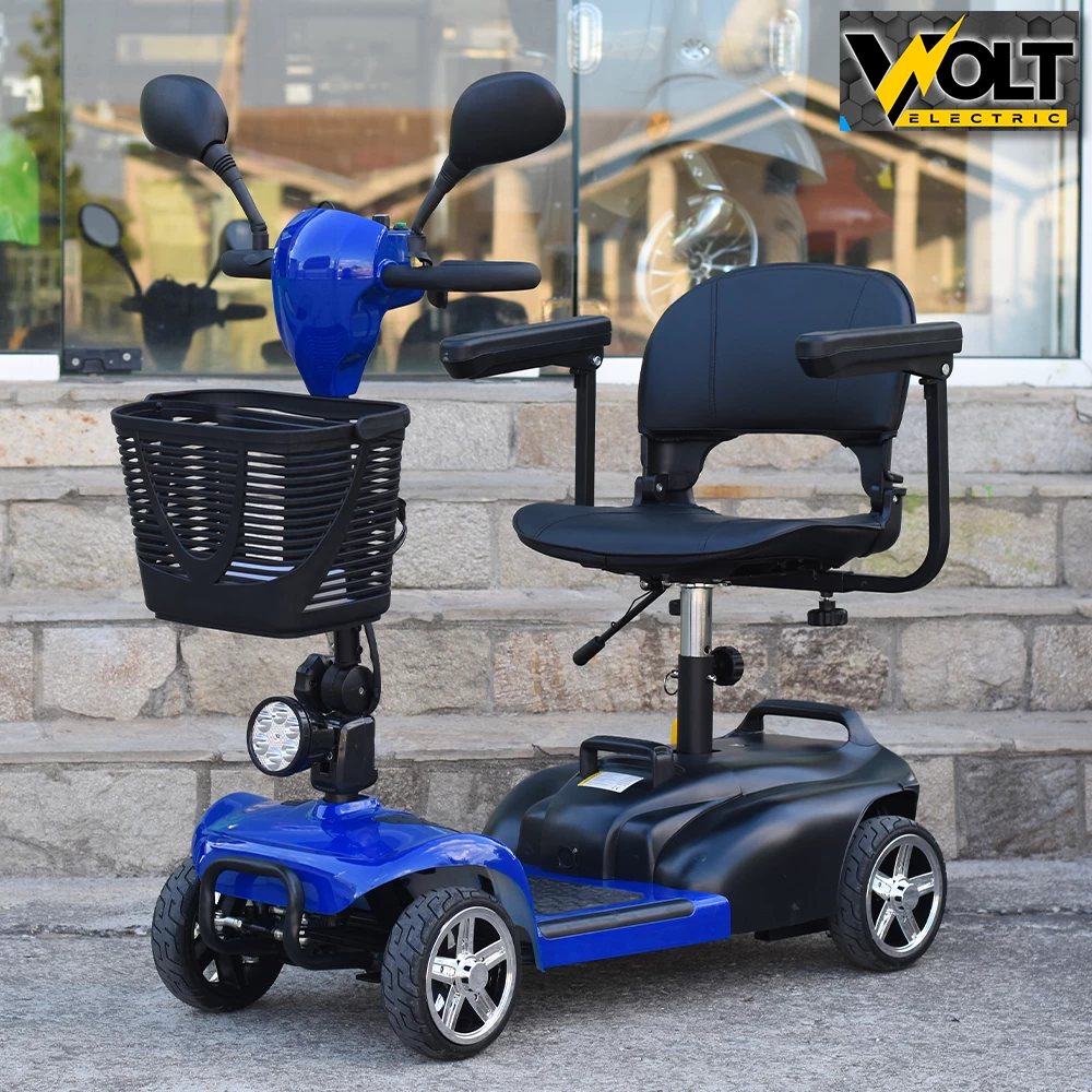 Електрическа четириколка volt electric n1, 500w, 24v, син цвят