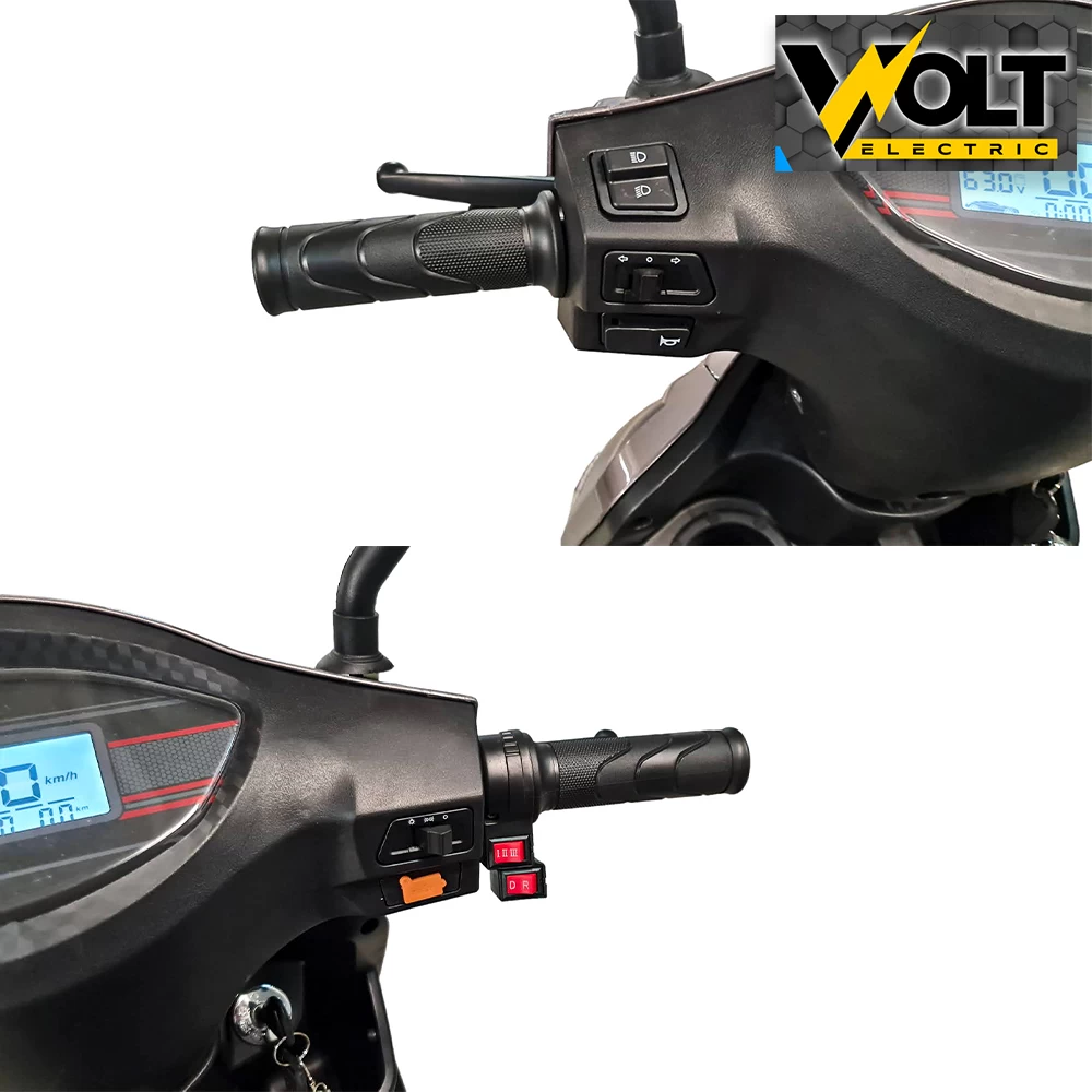 Луксозна електрическа триколка volt electric fm1, gray, рекуперация, магнитна спирачка