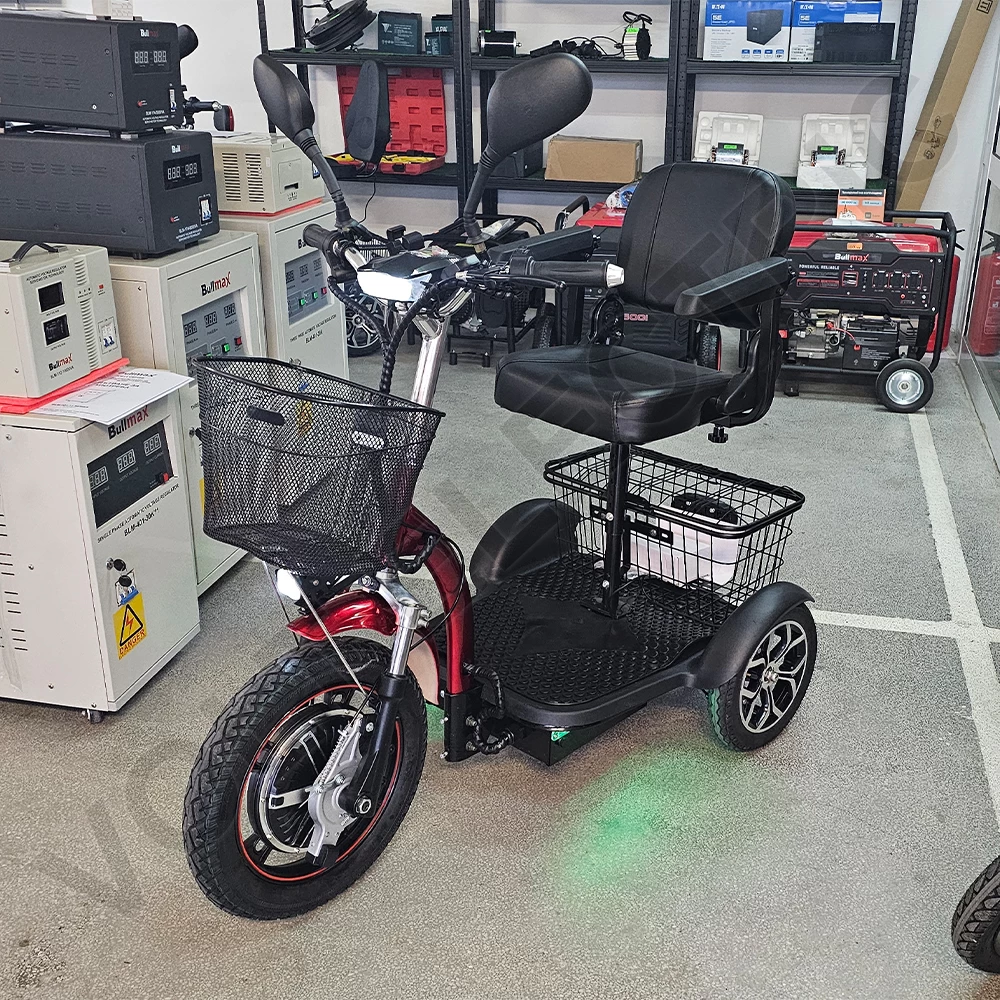 Електрическа триколка volt electric a3 lux, предно предаване, 750w, кресло с подлакътници