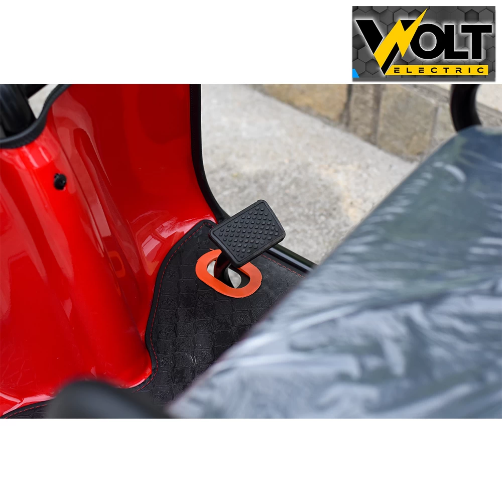 Двуместна cargo електрическа триколка volt electric a10, 1500w, red
