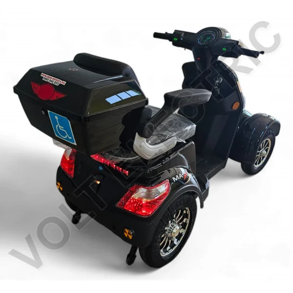 Електрическа четириколка max motors fm4 1500w, 60v, 20ah, black