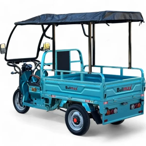 Електрическа cargo товарна триколка s 800 с покрив, 2000w, 45ah, 60v, ce и eec сертификат