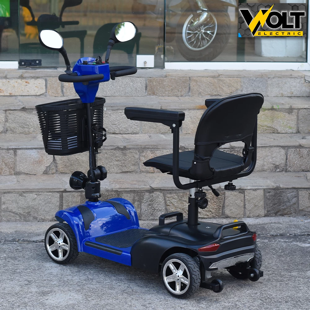 Електрическа четириколка volt electric n1, 500w, 24v, син цвят