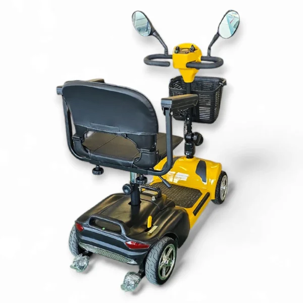 Инвалидна електрическа четириколка volt electric n1 maxi 500w, разглобяема, 500w, жълта