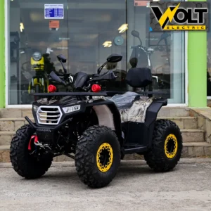 Бензиново АТВ bullmax 200cc, r/n/d автоматик, лебедка, теглич, маслено охлаждане, desert camouflage