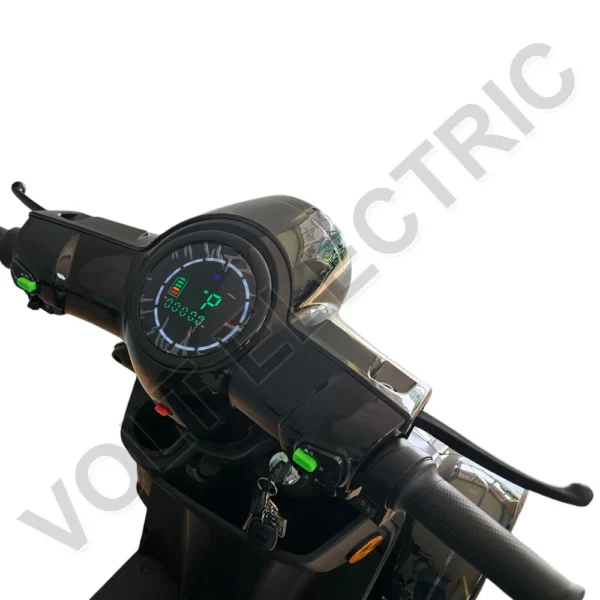Електрическа четириколка max motors fm4 1500w, 60v, 20ah, black