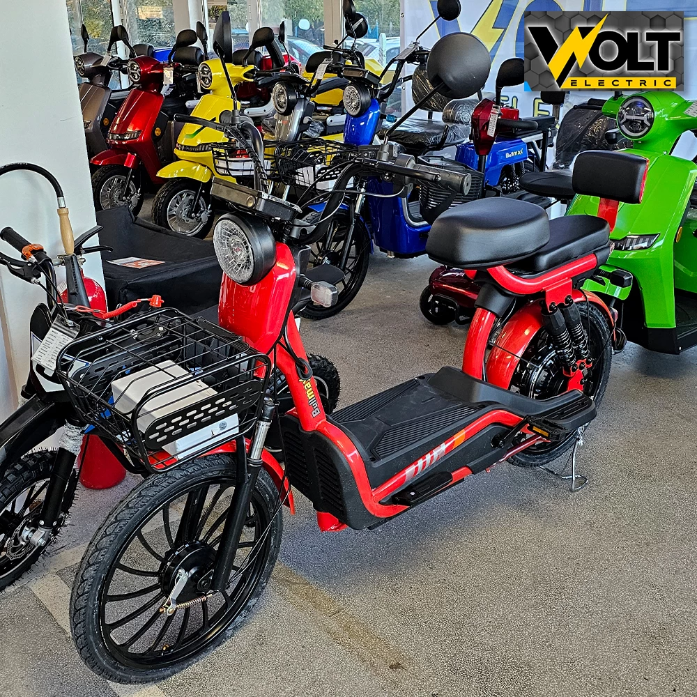 Електрически скутер велосипед с педали 20" джанти, bullmax snake, 750w, 48v, 20ah, red