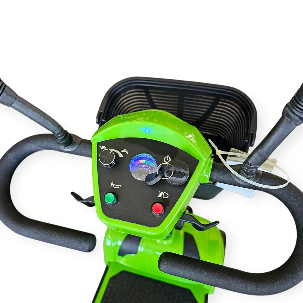 Инвалидна електрическа четириколка volt electric n1 maxi 500w, разглобяема, 500w, зелена