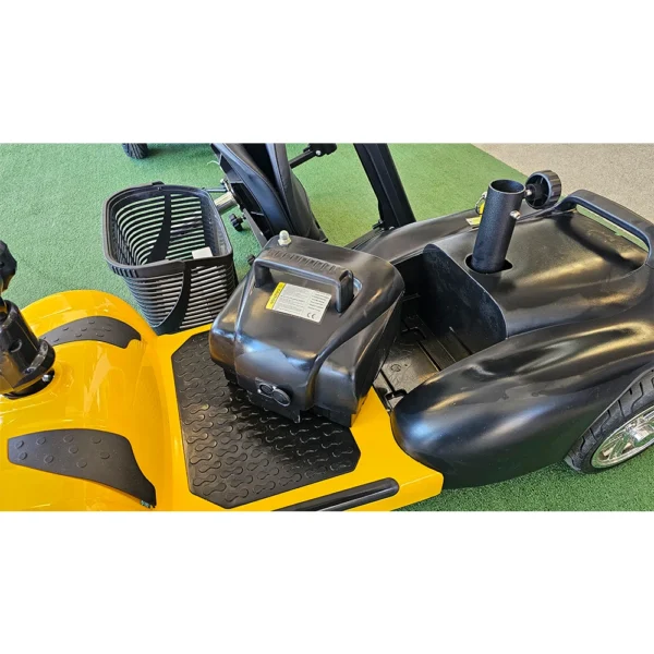 Инвалидна електрическа четириколка volt electric n1 maxi 500w, разглобяема, 500w, жълта