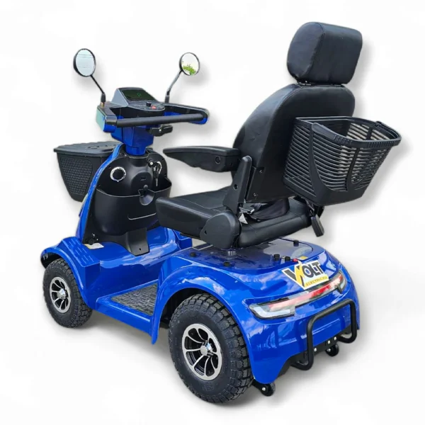 Инвалидна електрическа четириколка volt electric n3 admiral, 24v, 20ah, син металик
