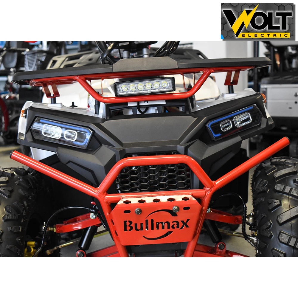atv bullmax powersport 150cc r n d автоматик, 3 скорости, 8" гуми, с теглич, бяло
