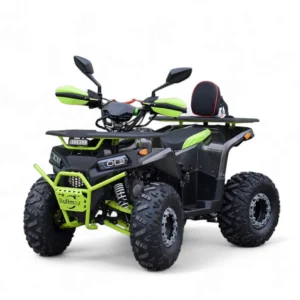 atv bullmax powersport 150cc, автоматични скорости, с теглич и цял заден стоп, зелен/сив