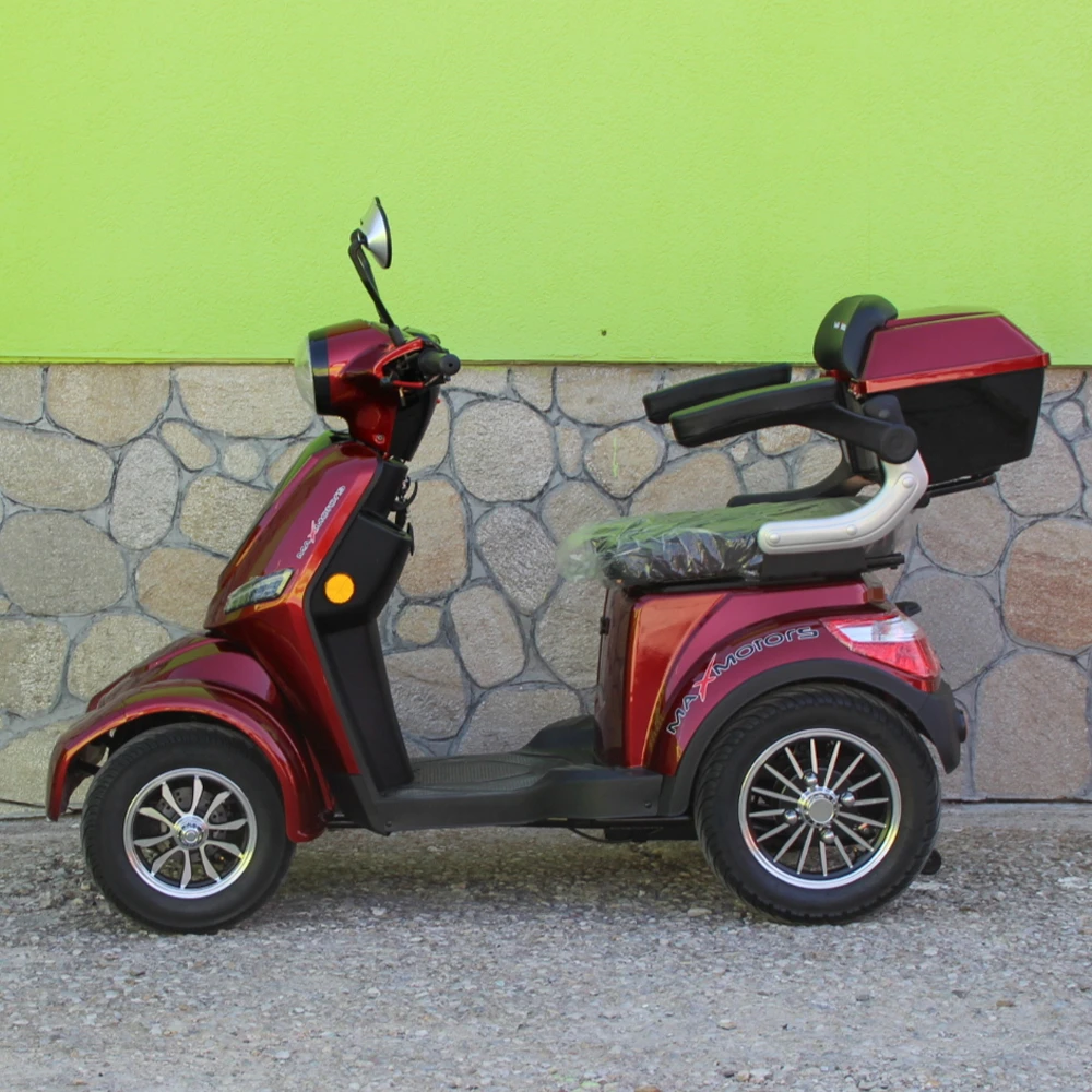 Електрическа четириколка max motors fm4 1500w, 60v, 20ah, red