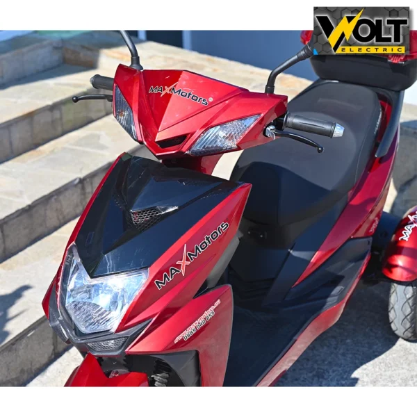 Електрически скутер триколка max motors sport 1500w red
