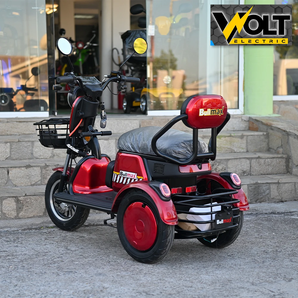 Електрическа триколка grand pudding 2000w, 60v, 20ah, ce сертификат