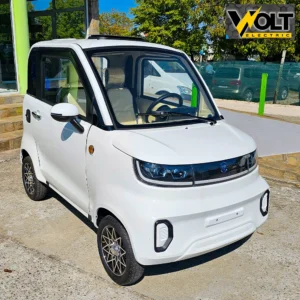 Електрически автомобил bullmax bn603, eec, l6e, 3000w, 72v, 105ah литиева батерия, бял