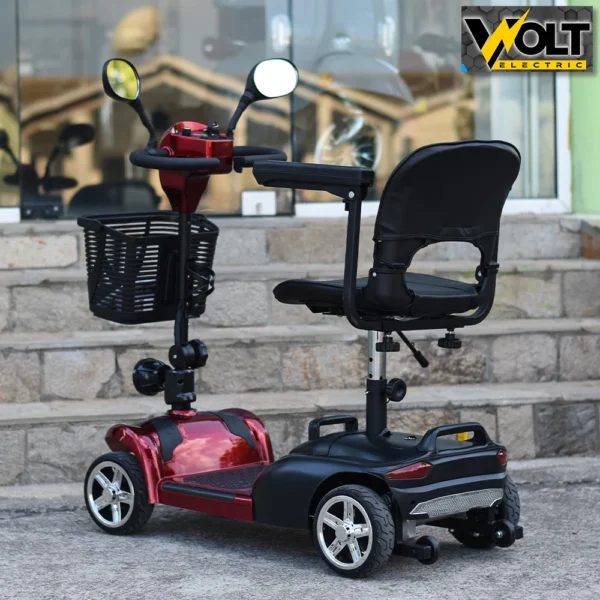Електрическа четириколка volt electric n1, 500w, 24v, red