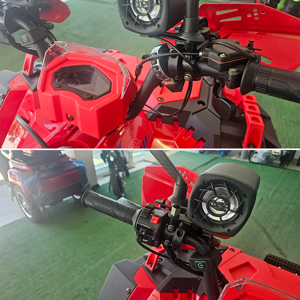 Двуместно бензиново atv bullmax zigo 150cc, полуавтомат, с теглич, червено, 55km/h