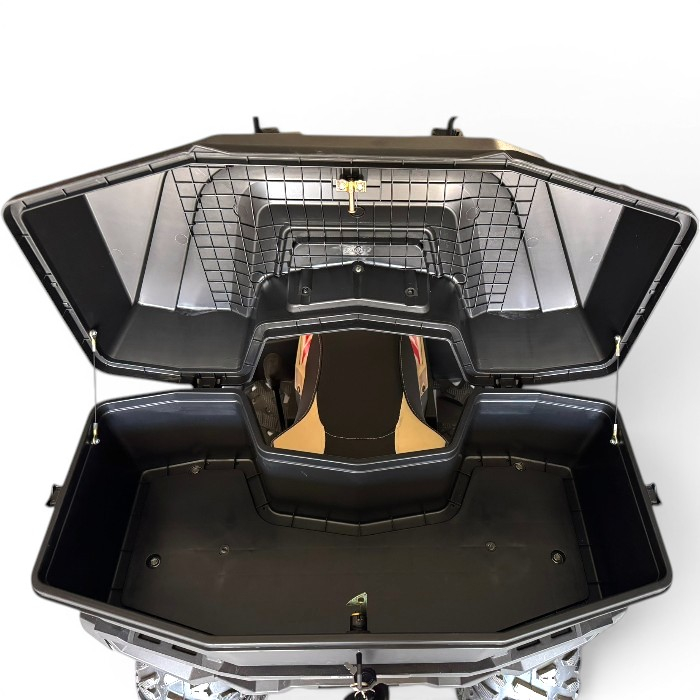 Двуместно бензиново atv bullmax zigo 150cc, червен цвят, с теглич. 7500rpm, 55km/h
