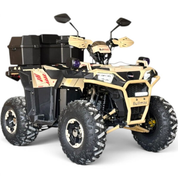 Двуместно бензиново atv bullmax zigo 150cc, desert sand, с теглич. 7500rpm, 55km/h