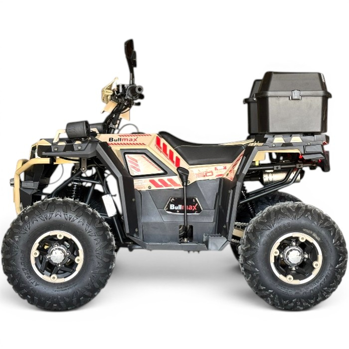 Двуместно бензиново atv bullmax zigo 150cc, desert sand, с теглич. 7500rpm, 55km/h