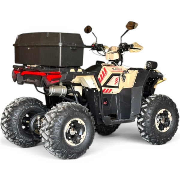 Двуместно бензиново atv bullmax zigo 150cc, desert sand, с теглич. 7500rpm, 55km/h