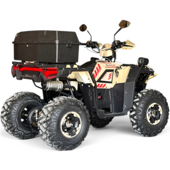 Двуместно бензиново atv bullmax zigo 150cc, desert sand, с теглич. 7500rpm, 55km/h