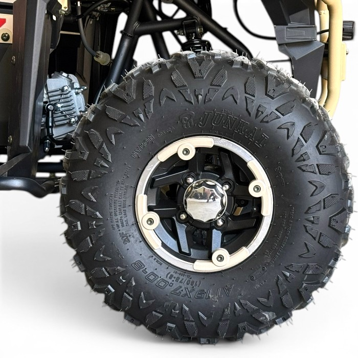 Двуместно бензиново atv bullmax zigo 150cc, desert sand, с теглич. 7500rpm, 55km/h
