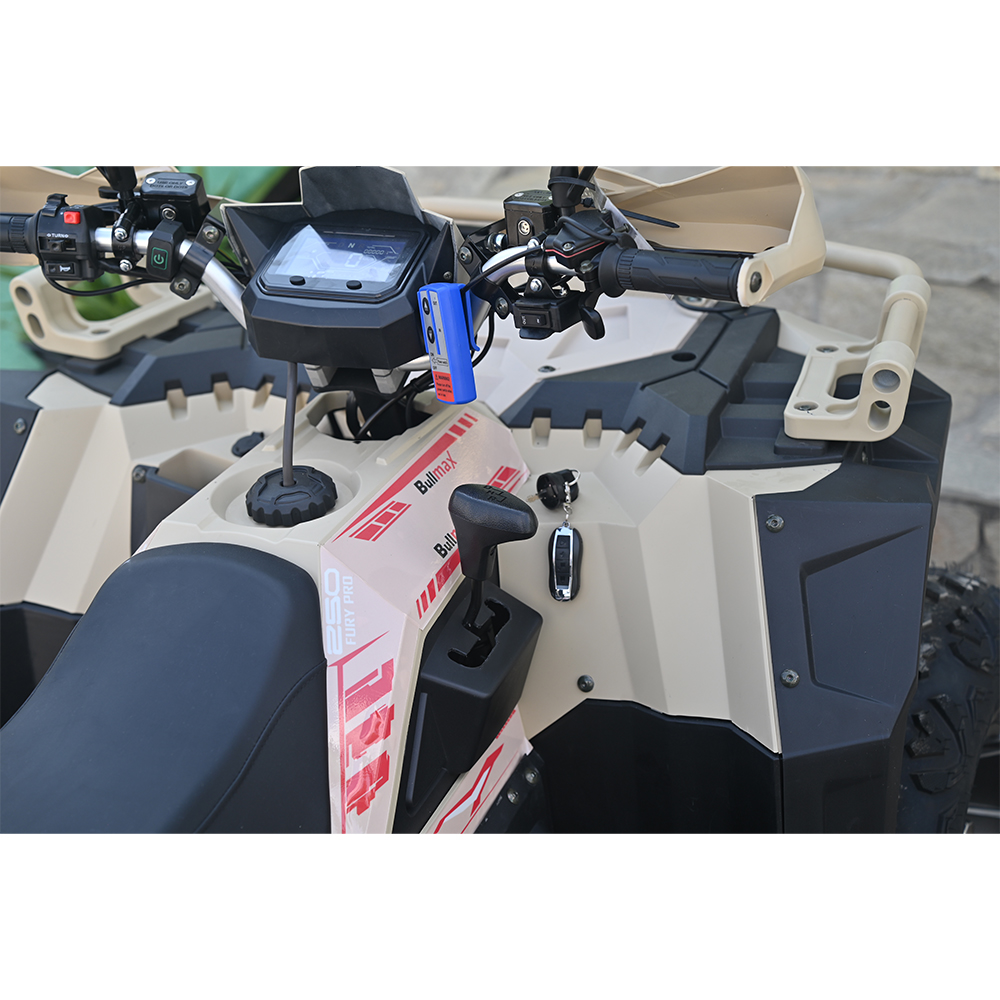 Мощно Бензиново atv bullmax fury 250cc (Автоматик, 7500rpm), цвят desert storm