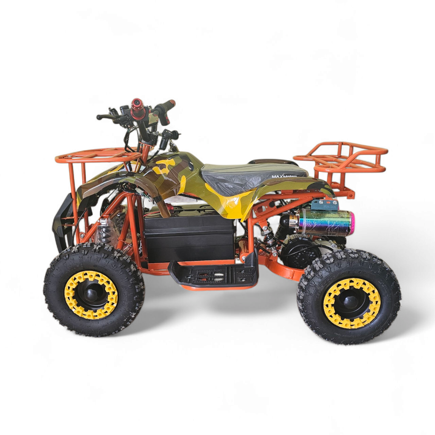Детско електрическо АТВ max motors 1500w camouflage