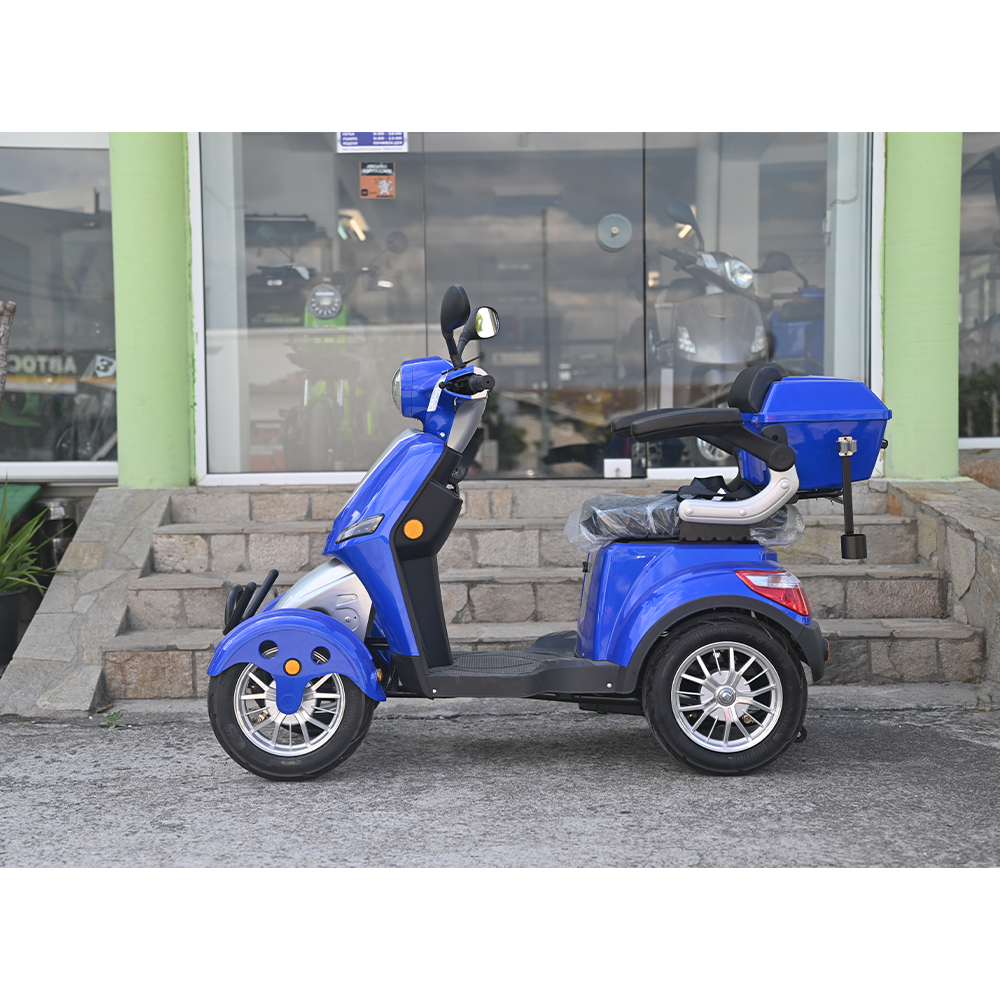 Електрическа Четириколка volt electric fm4 led, син цвят