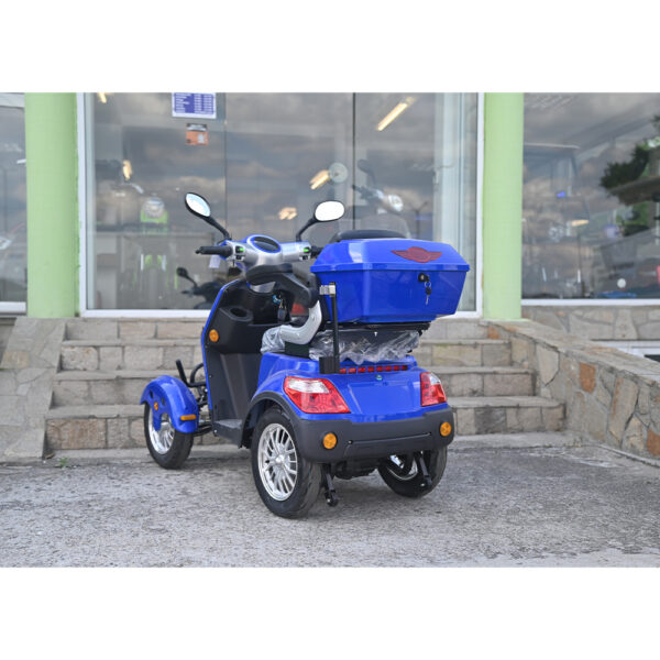 Електрическа Четириколка volt electric fm4 led, син цвят