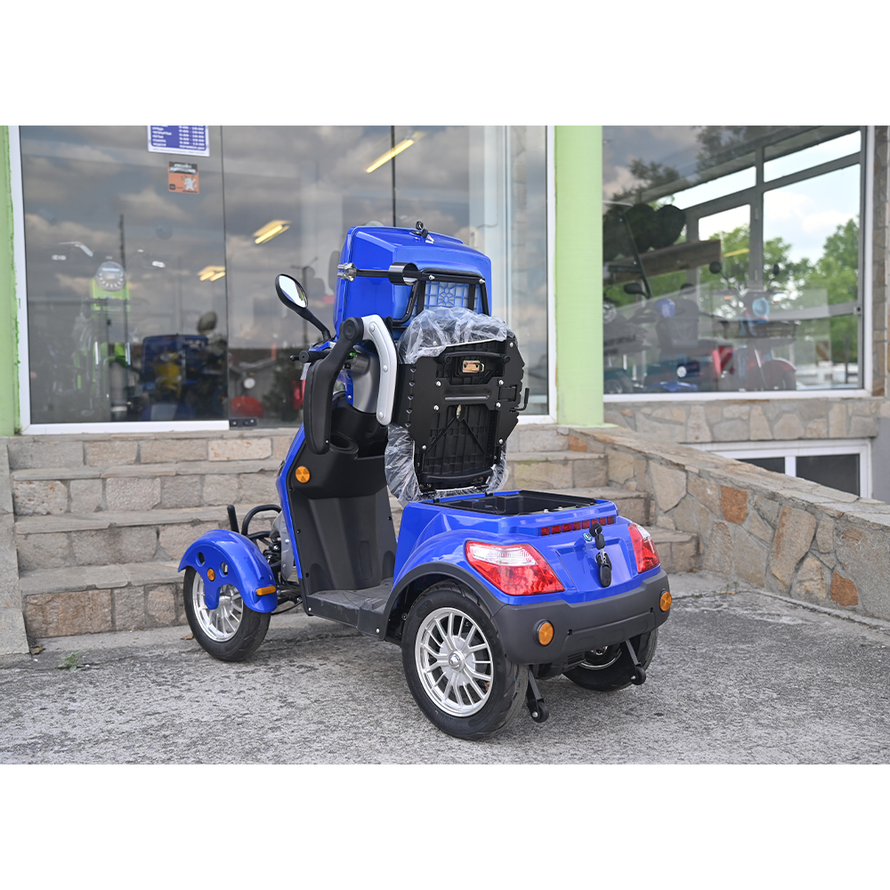 Електрическа Четириколка volt electric fm4 led, син цвят