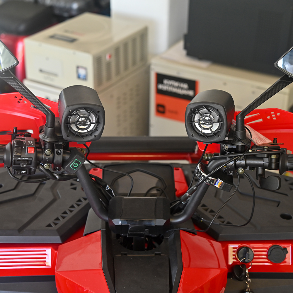 Двуместно бензиново atv bullmax maxo pro 150cc, полуавтомат, червено
