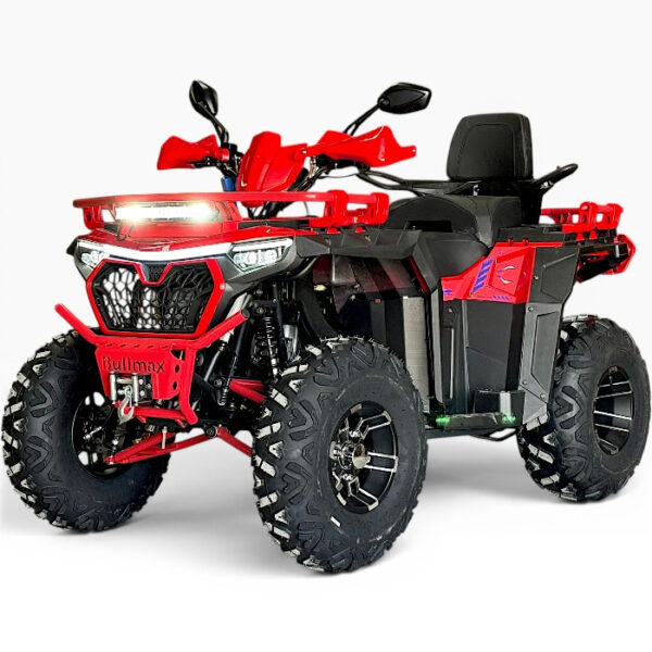 Мощно Бензиново atv bullmax fury 250cc (Автоматик, 7500rpm), червен цвят