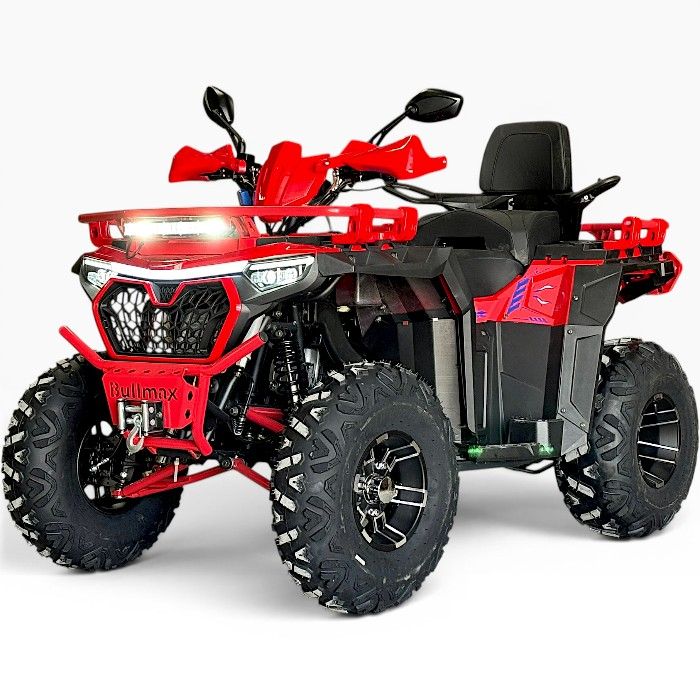 Мощно Бензиново atv bullmax fury 250cc (Автоматик, 7500rpm), червен цвят