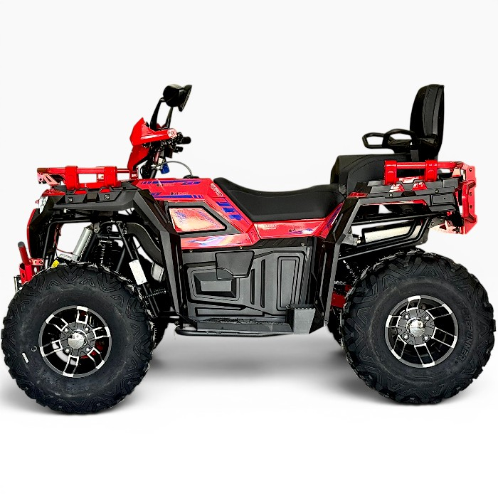Мощно Бензиново atv bullmax fury 250cc (Автоматик, 7500rpm), червен цвят