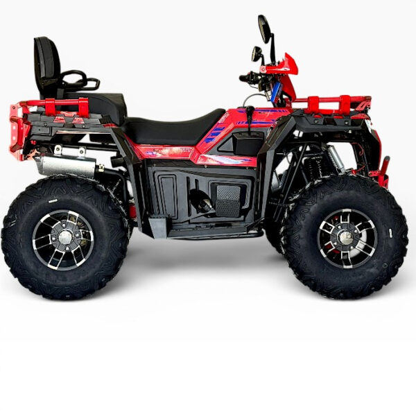 Мощно Бензиново atv bullmax fury 250cc (Автоматик, 7500rpm), червен цвят