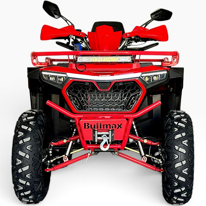 Мощно Бензиново atv bullmax fury 250cc (Автоматик, 7500rpm), червен цвят
