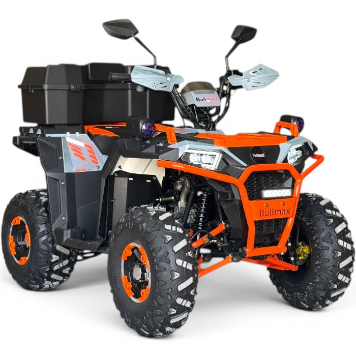 Двуместно бензиново atv bullmax zigo 150cc, оранжево, с теглич. 7500rpm, 55km/h