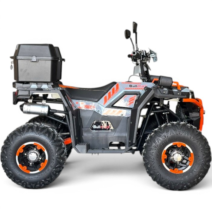 Двуместно бензиново atv bullmax zigo 150cc, оранжево, с теглич. 7500rpm, 55km/h