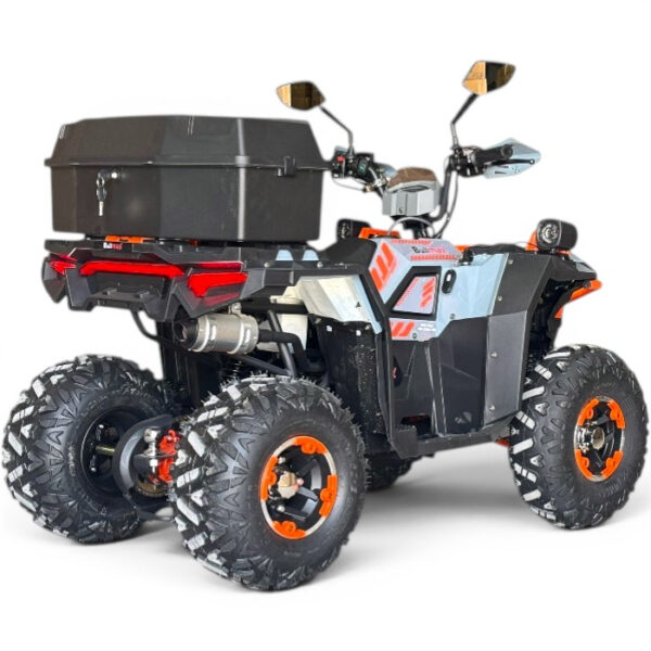 Двуместно бензиново atv bullmax zigo 150cc, оранжево, с теглич. 7500rpm, 55km/h