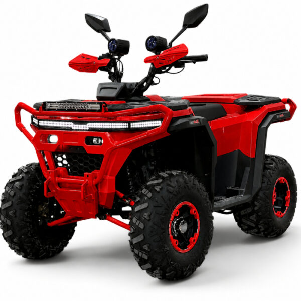 Двуместно бензиново atv bullmax maxo pro 150cc, червено
